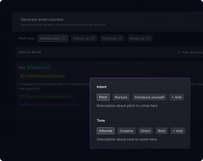 Oxofly - AI-powered outbound tool